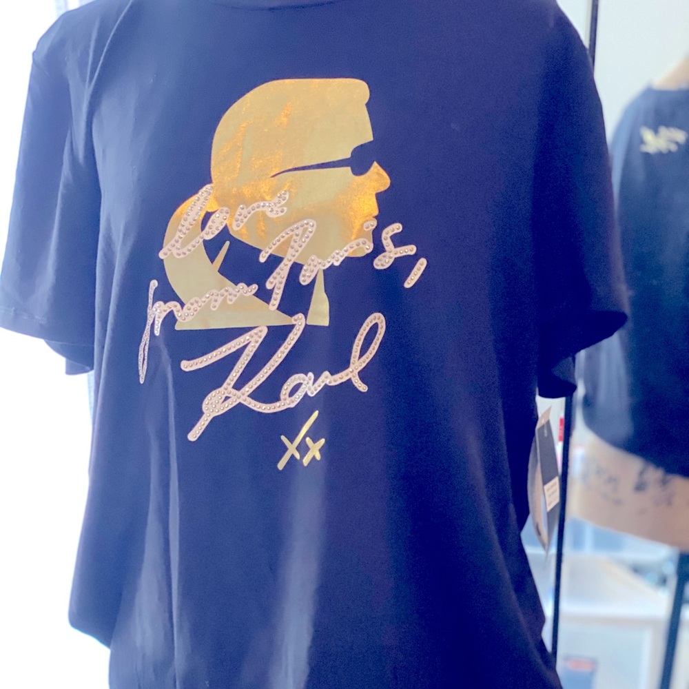 Karl lagerfeld Black T